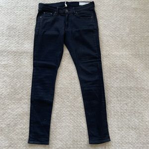EUC Rag and Bone Mid-rise Skinny Jeans
